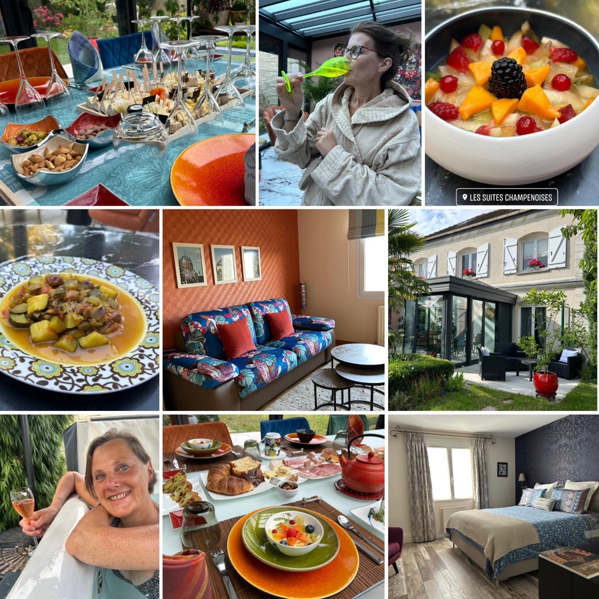 Les Suites Champenoises Tinqueux Exteriör bild